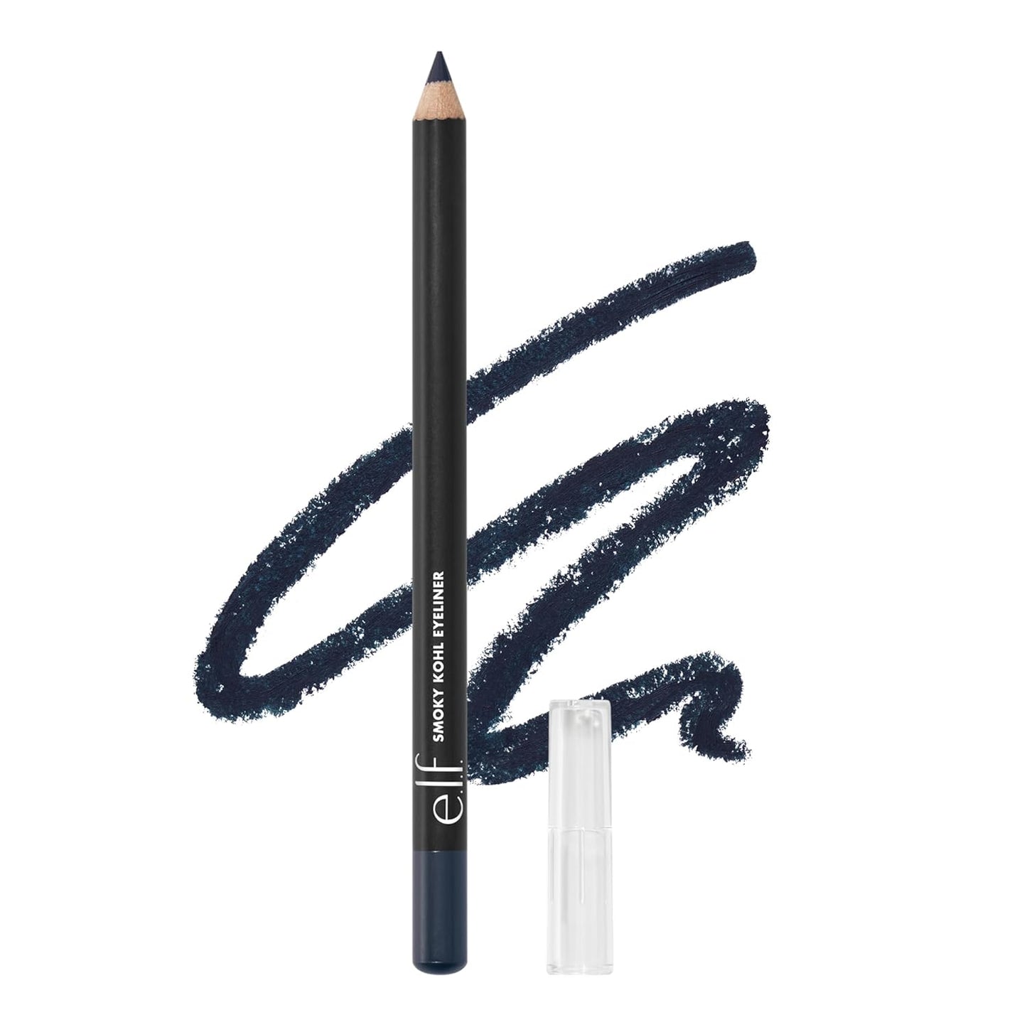 e.l.f. Smoky Kohl Eyeliner - Long-Lasting Bold Eye Pencil | Vegan & Cruelty-Free, Vintage Denim