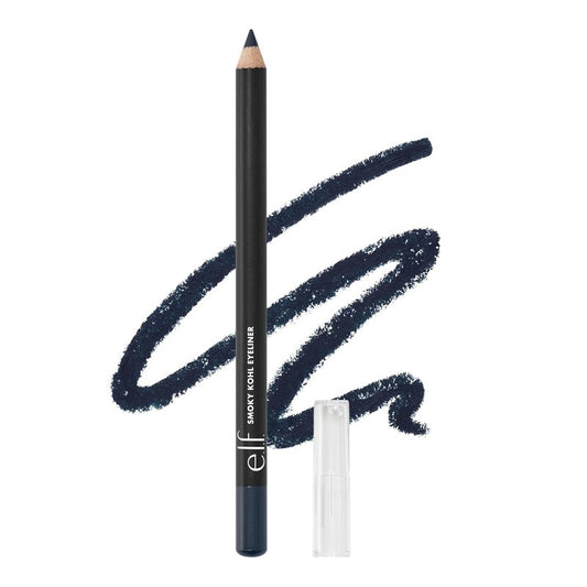 e.l.f. Smoky Kohl Eyeliner - Long-Lasting Bold Eye Pencil | Vegan & Cruelty-Free, Vintage Denim