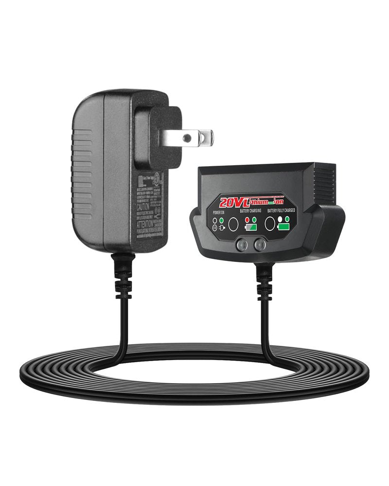 AVID POWER 20V Max Lithium Ion Battery Charger, Only Compatible with Avid Power 20V 1.5/2.0Ah Batteries (Excludes 3.0Ah Batteries)