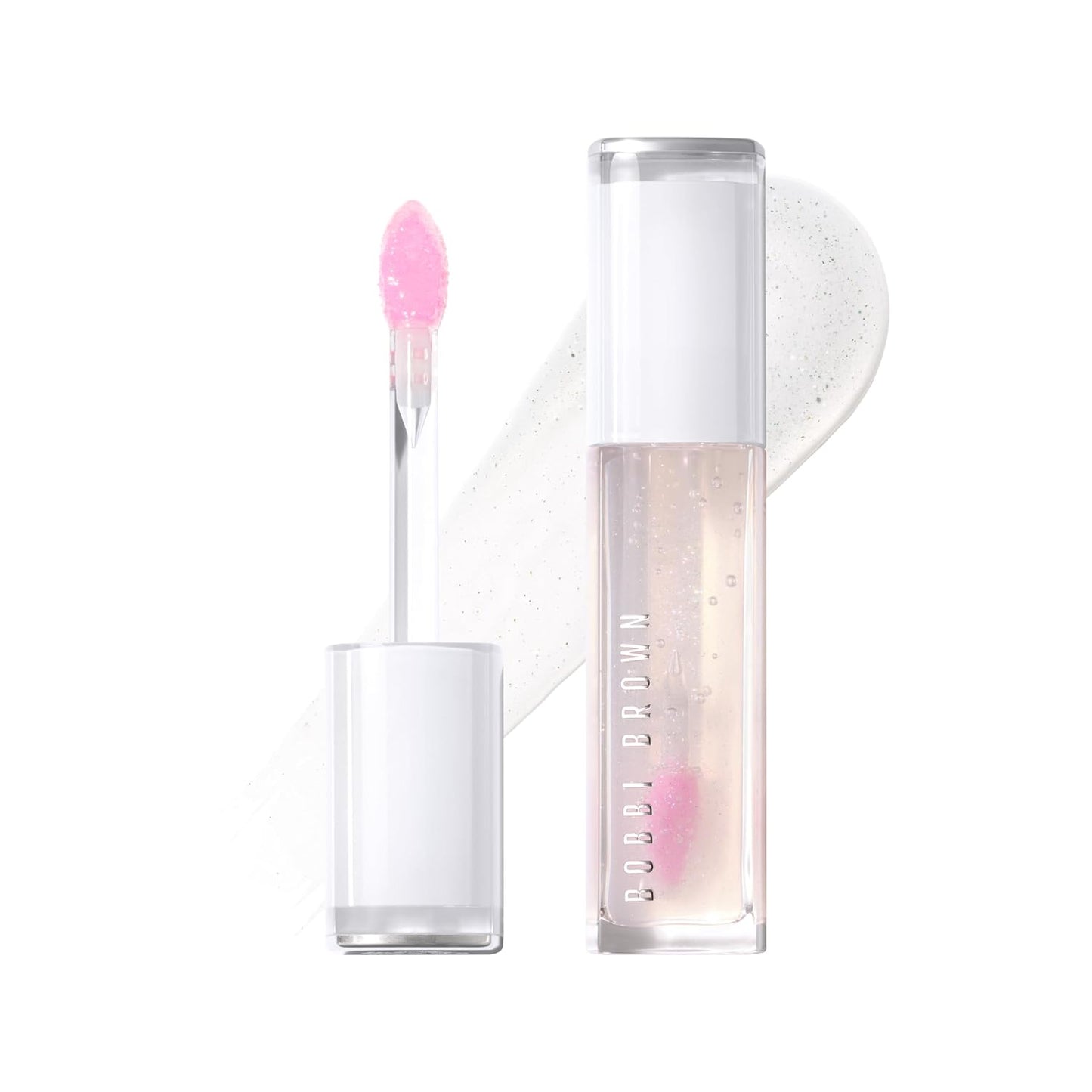 Bobbi Brown Extra Blushing Lip Oil - Hydrating Shine with pH-Adaptive Color | Bare Pink, 0.20 Fl Oz