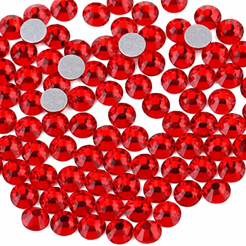 Beadsland Flat Back Crystal Rhinestones Light Siam SS34 288pcs - DIY Crafts & Decorations