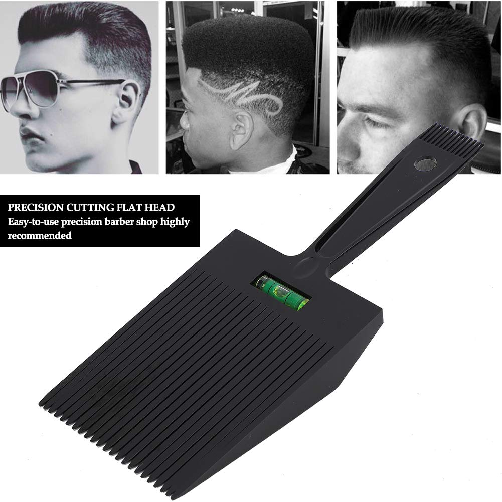 Flat Top Comb for Men, Barber Cutting Comb Flat Top Styling Comb Hairbrush Barber Tool Haircut Clipper Comb Hairstyling Cutting Tool Accessories, for Salon Barber