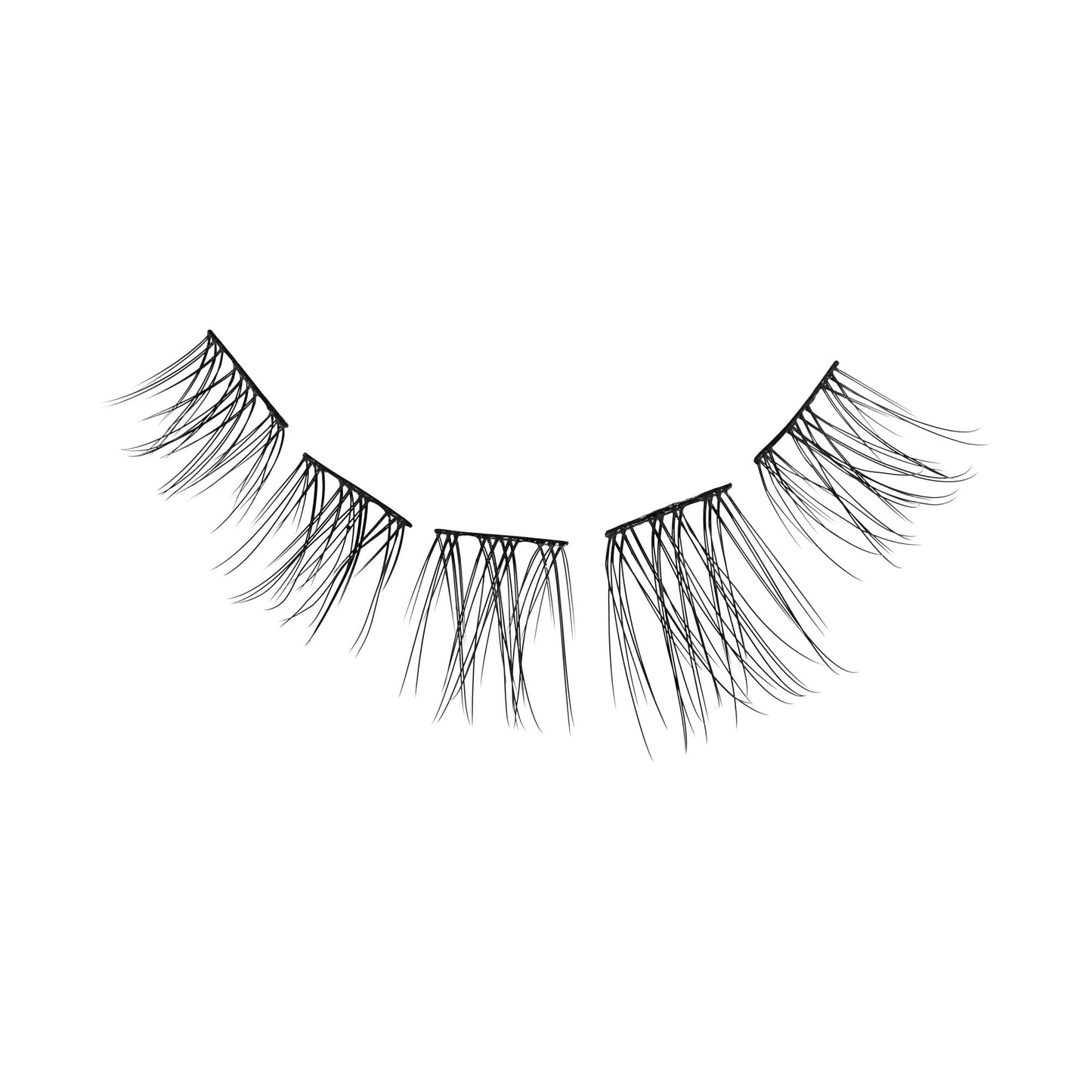 Falscara, False Eyelashes, Lash Clusters, 'Ultra Natural', 8mm-14mm, Includes 50 Wisps, Contact Lens Friendly, Easy to Apply, Reusable Lash Clusters