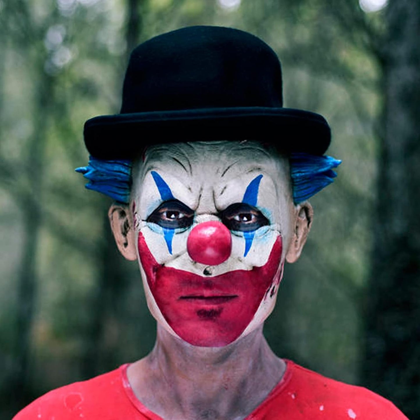 Red White Blue Face Body Paint Set - 4th of July Patriotic Makeup with Brushes & Sponges
