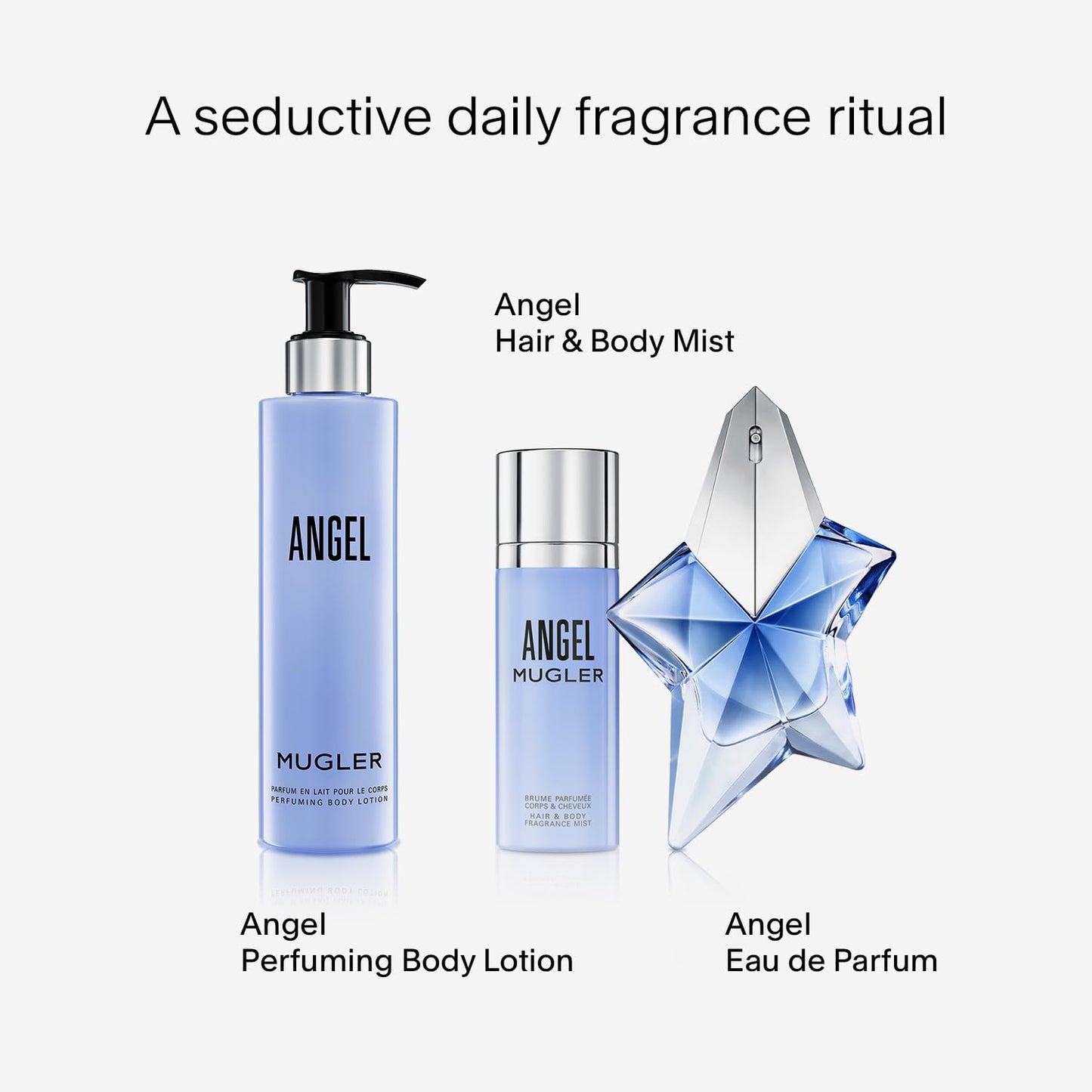 Mugler Angel Hair & Body Mist - Ambery & Woody Women's Perfume | 3.3 Fl Oz