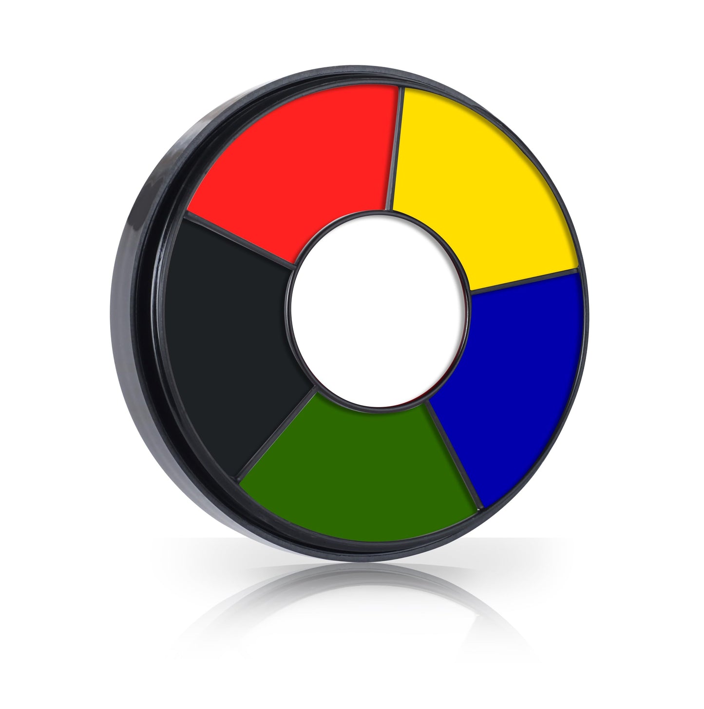 Go Ho 6 Colors Face Body Paint for Game Day 2026,White &Black &Red&Yellow&Green&Royal Blue Face Paint,Waterproof Professional USA Flag Face Painting,Halloween Cosplay SFX Makeup Palette