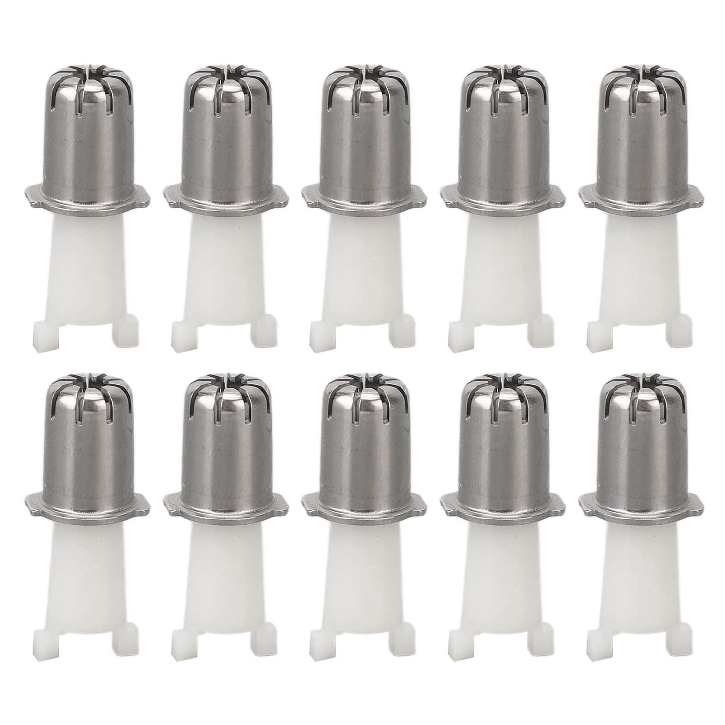 gernie 10 Pack Nose Hair Trimmer Head Zorami Nose Hair Trimmer Replacement Accessories Electrico Heads Nose Hair Attachment for Trimming Clippers, Nose Hair Trimmer Replacement Blades
