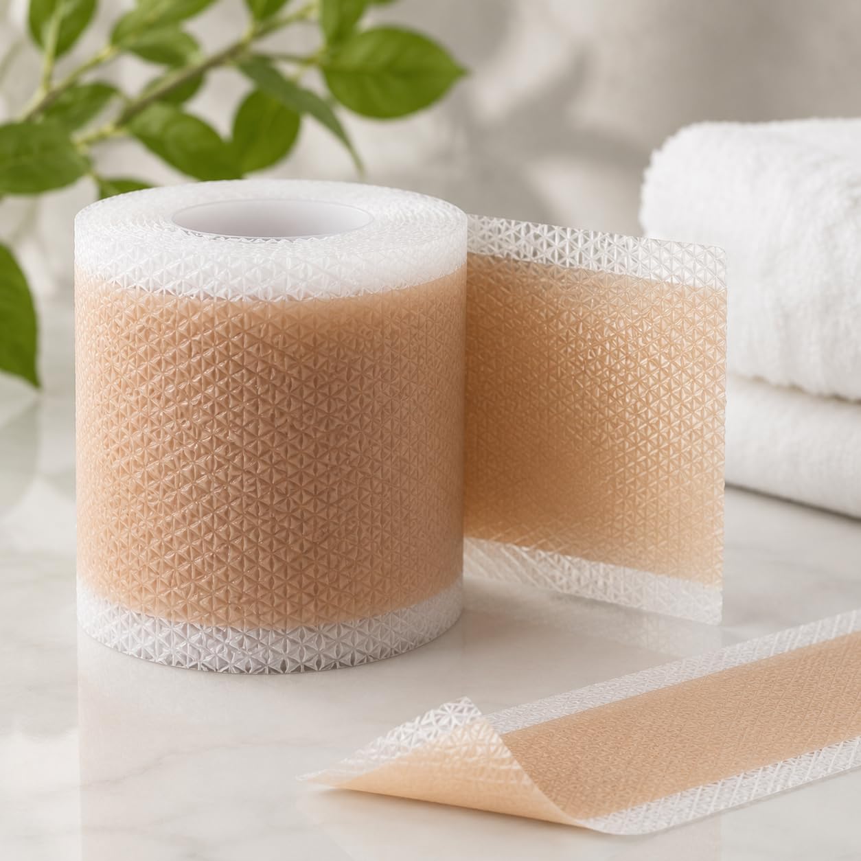 Invisible Silicone Cover Tape - Skincare Protection Roll, 2 Pcs | Waterproof & Durable