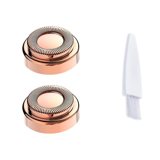 Facial Hair Remover for Women Replacement Heads for Generation （2PC）- as Seen on TV Painless Face Shaver -Mini Hair Remover, Electric Razor Shaver Portable