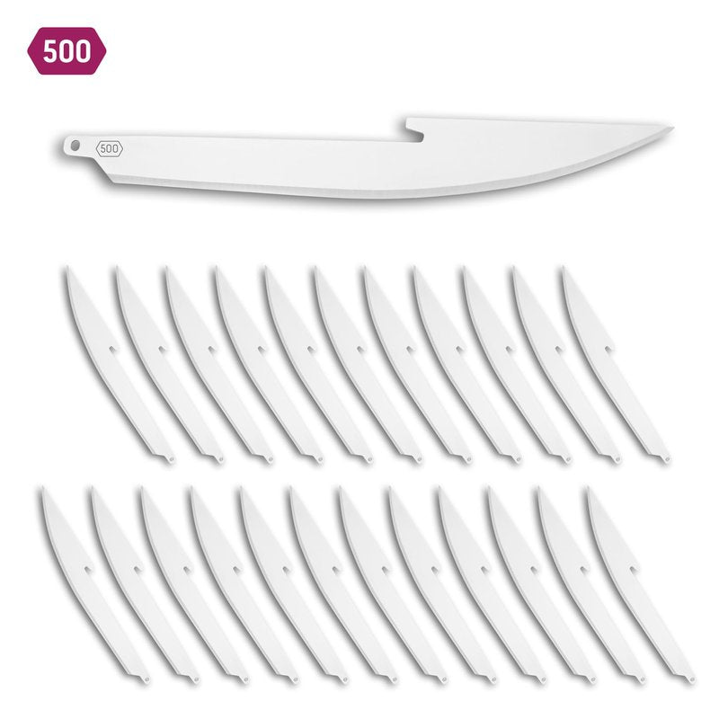 OUTDOOR EDGE 5.0" RazorSafe Replacement Boning & Fillet Blade Pack, 24-Pieces