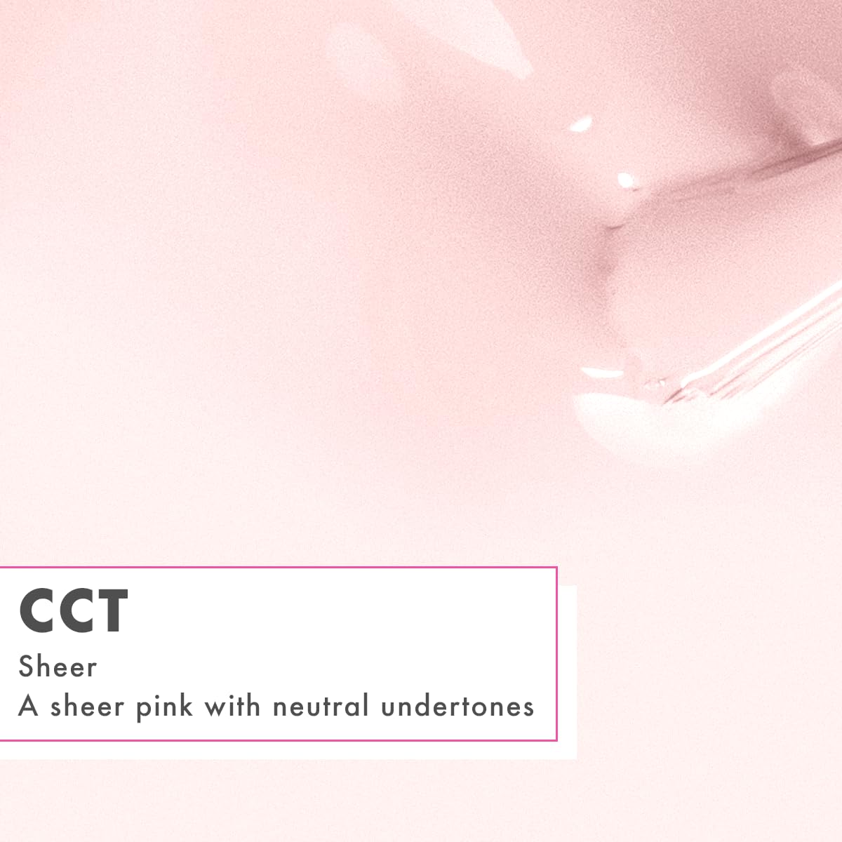 Olive & June Summer Gel Nail Polish - Hema Free, Long Lasting Formula | CCT Sheer Pink, Salon-Quality Manicure at Home
