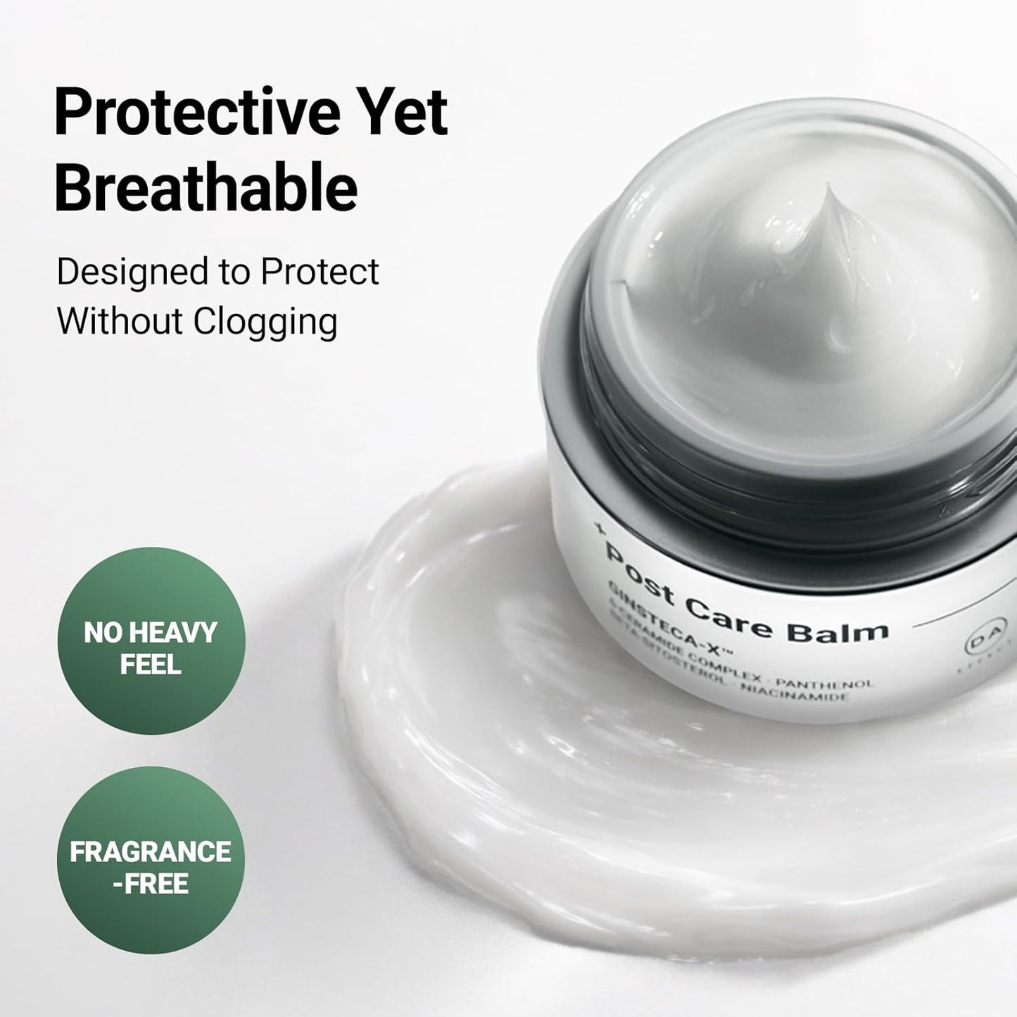 DA EFFECT Post Care Balm - Hydrating Barrier Repair for Sensitive Skin | Soothes Redness & Dryness, 30ml (Unscented)