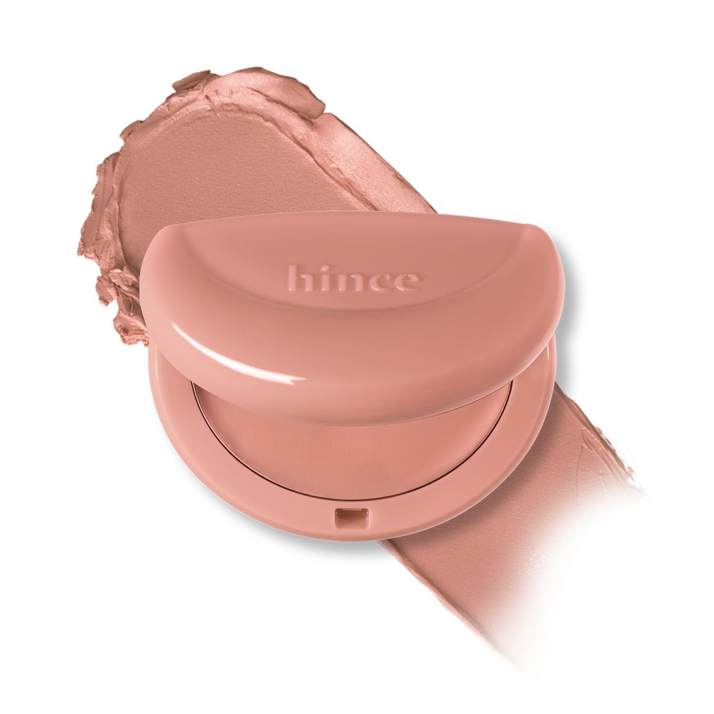 Hince Half-Moon Cheek Cream Blush - Hydrating, Blendable Korean Beauty, Soft Pink Finish | Lightweight Formula (06 Allure Moon)