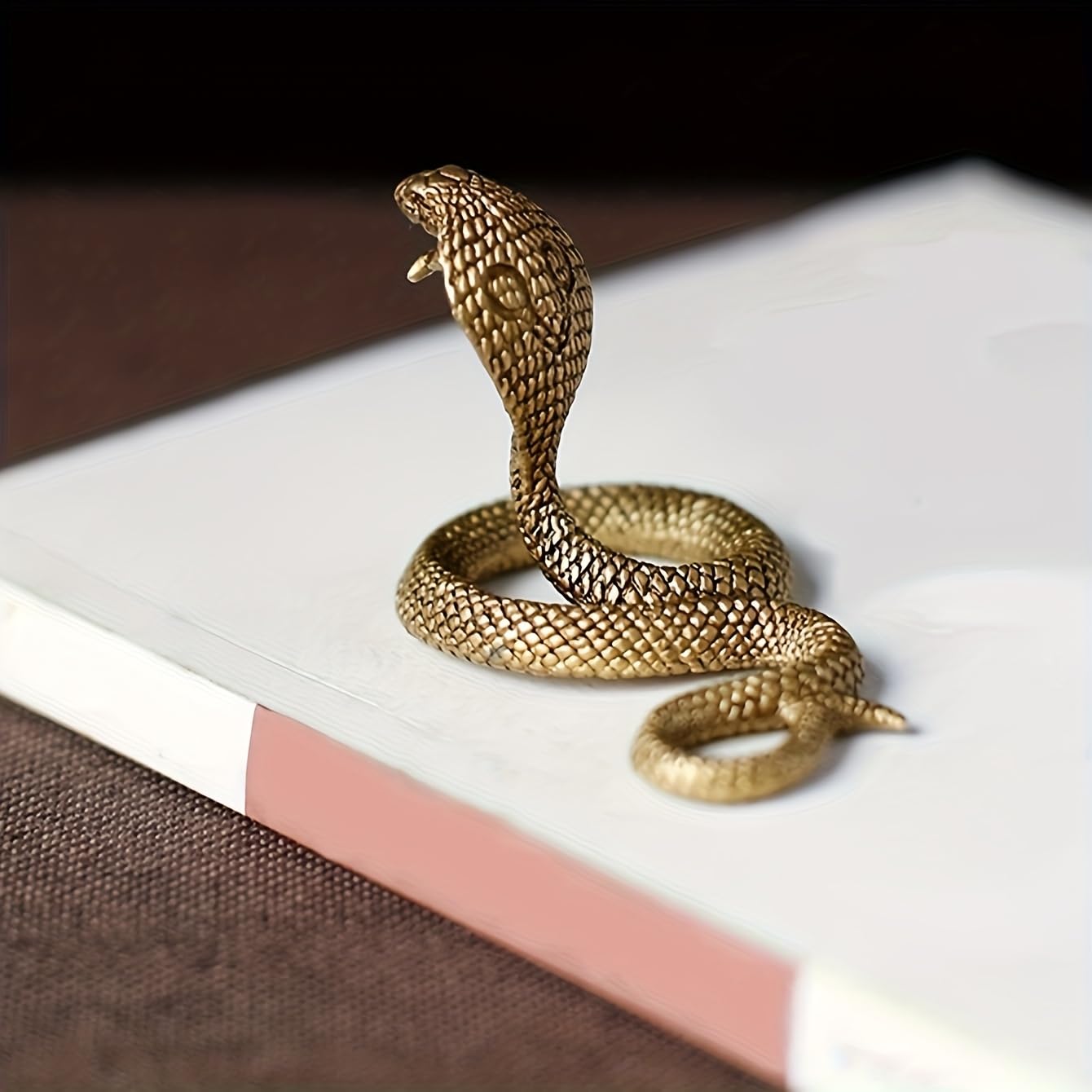 Cobra-Shaped Small Sculpture