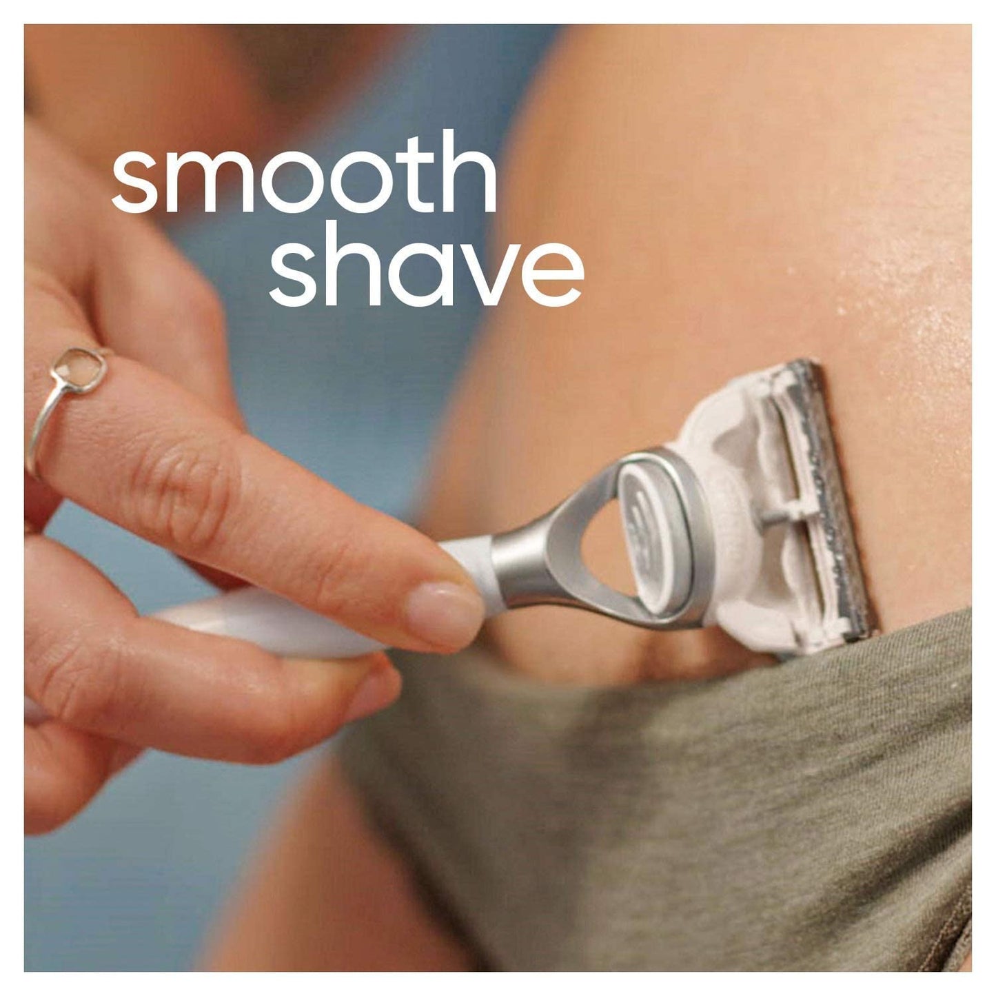 Gillette Venus Intimate Grooming Razors - Women's Bikini Trimmer & 6 Blade Refills | Smooth Shaving Solution