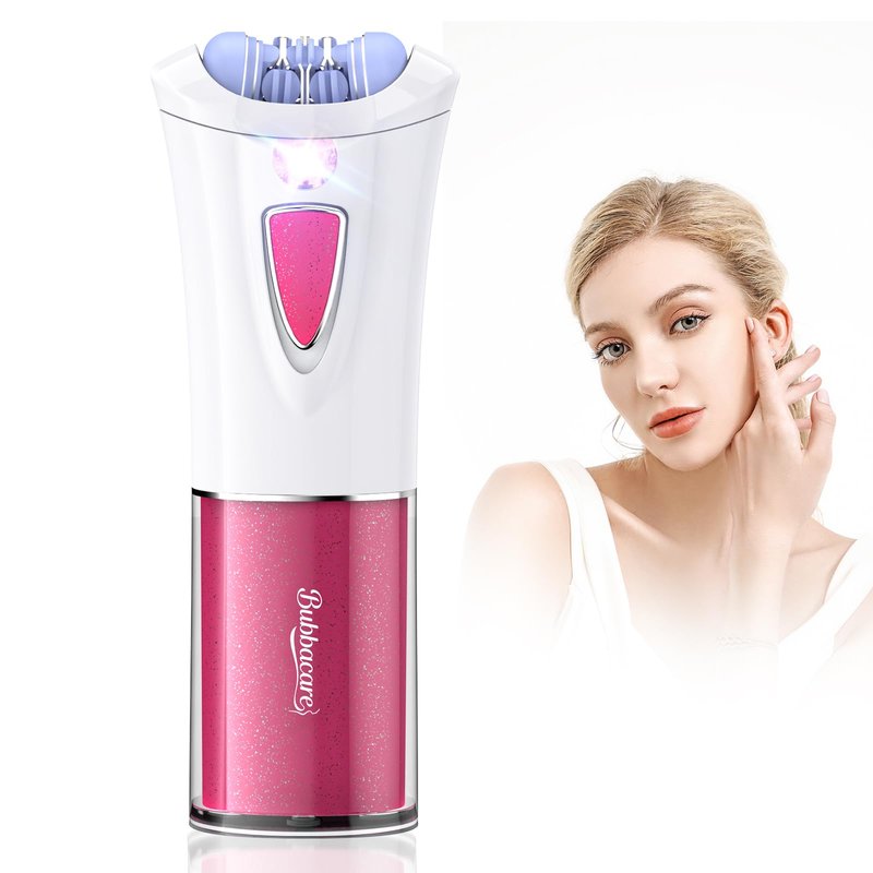 Facial Epilator for Women, Epilator for Women Smooth Glide, Hair Removal Device for Face Legs, Arms & Underarms, Painless Hair Remover