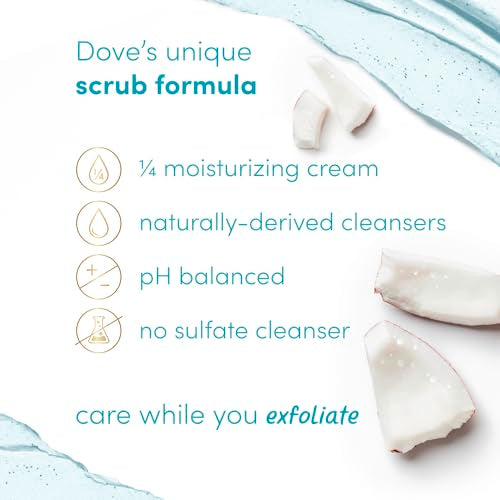 pureSCRUBS Premium Coconut Body Scrub Set - Large 16oz Dead Sea Salt Body Scrub With Infused Essential Oils & Nutrients, Includes Wooden Spoon, Loofah & Oatmeal Exfoliating Bar Soap