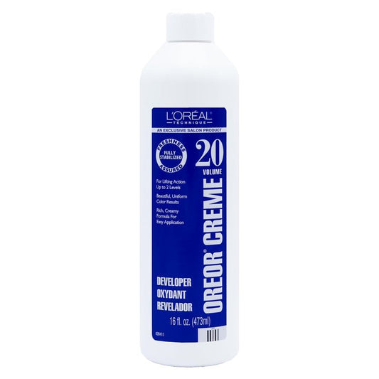 L'Oreal Technique Oreor Developer - Creamy Hair Color Developer for Uniform Bleach Results | 32 oz