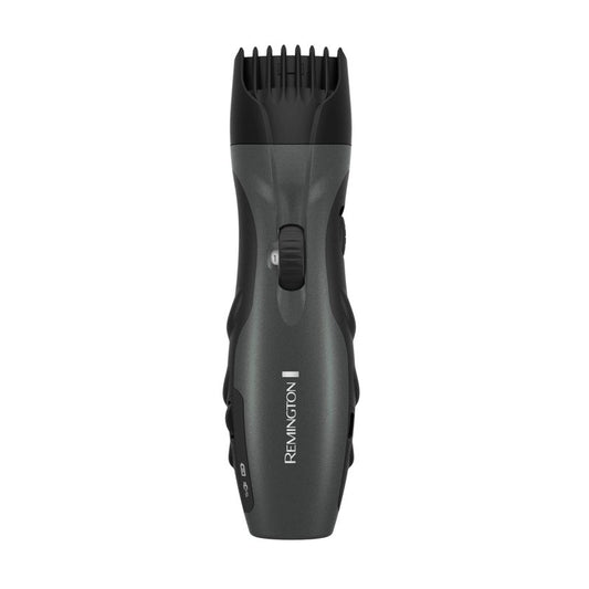 Remington Beard Trimmer for Men, Cordless Groomer, Ceramic-Coated Blades, Adjustable Zoom Wheel (1–18mm), 9 Length Settings, Pop-Up Detail Trimmer, Rechargeable