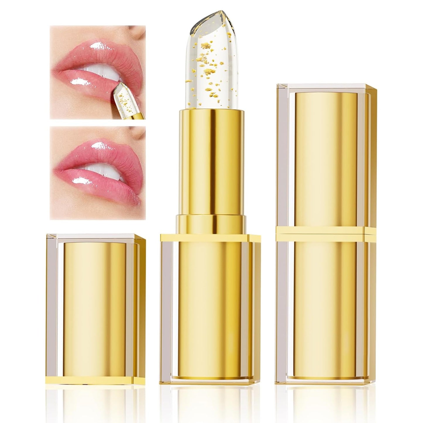 Color Changing Lipstick - Skin-Adaptive, Transferproof Formula | 24-Hour Moisturizing Gloss for Women