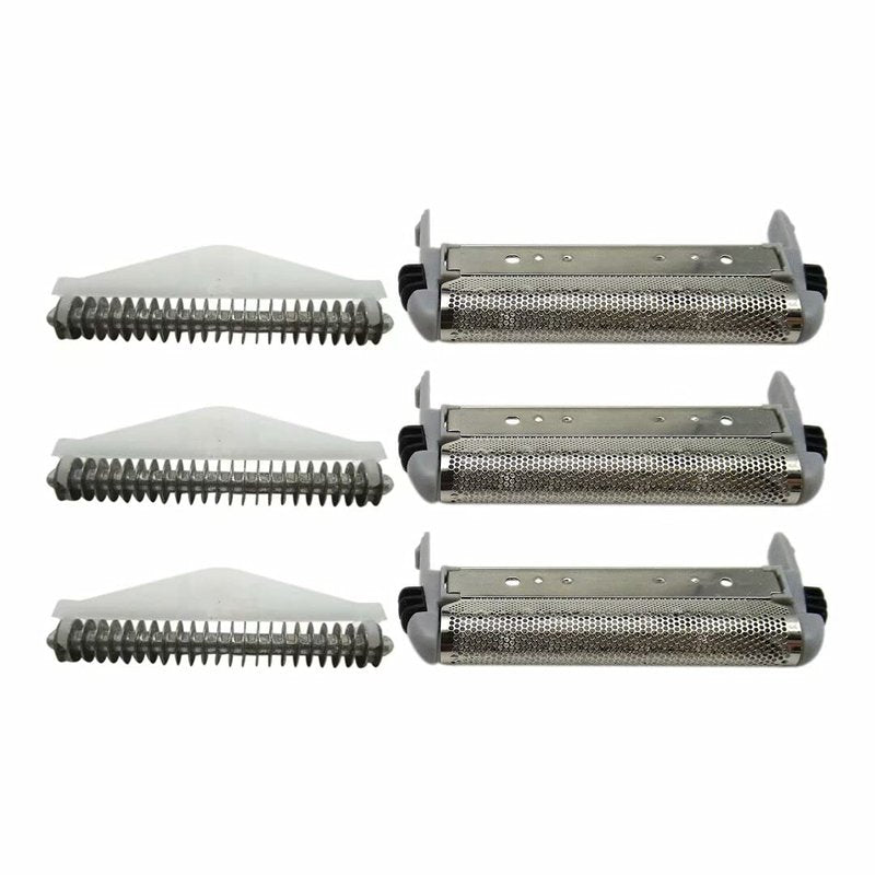SP-93/SP-94/MS3 Series Shaver Foil Screens & Cutter Blade Head Replacement for Remington's Microscreen 3 TCT Foil Shavers MS3-1000, MS3-1100, MS3-1700