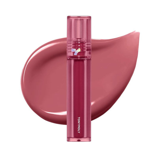TONYMOLY Perfect Lips Shocking Lip Tint - Long Lasting Semi-Permanent Lip Stain, Moisturizing Formula | N10 Mauve Shocking, 0.37 fl oz