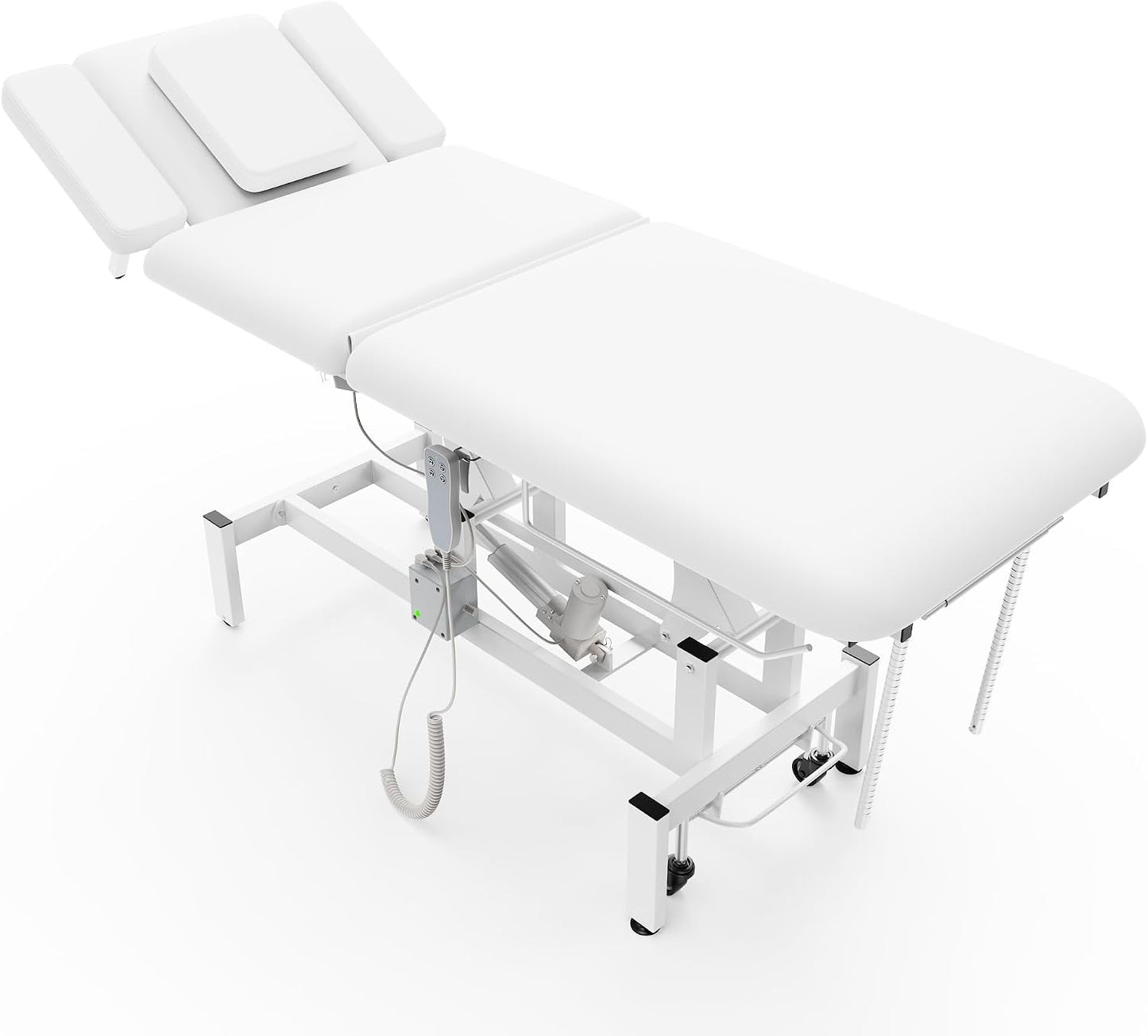 Electric Massage Table with Hydraulic Lift - Adjustable Height & Waist for Therapy | Black