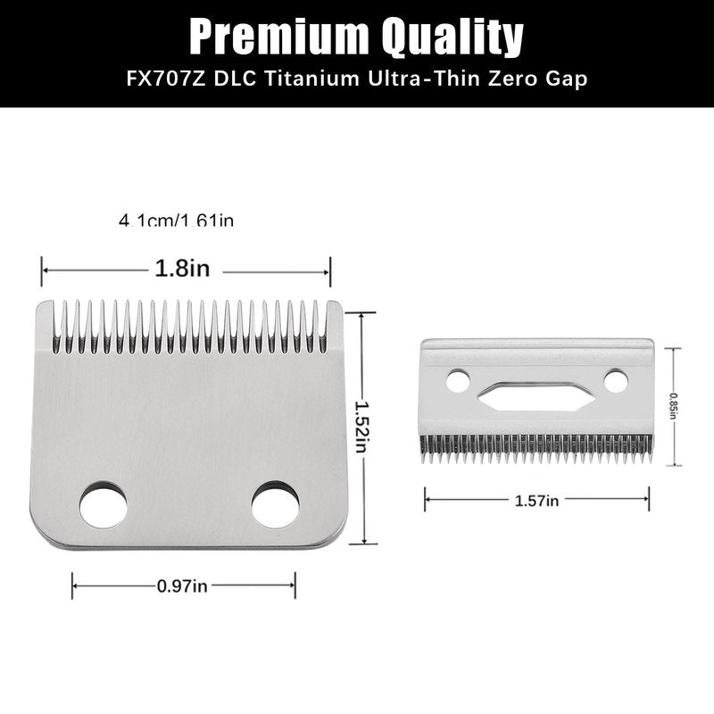 Replacement Clipper 1045 Blades Compatible with Wahl Trimmers 9100, 9200, 9400, 9600, 9700, 8640-500, 8645-500, 8643-500, M/C, S/C