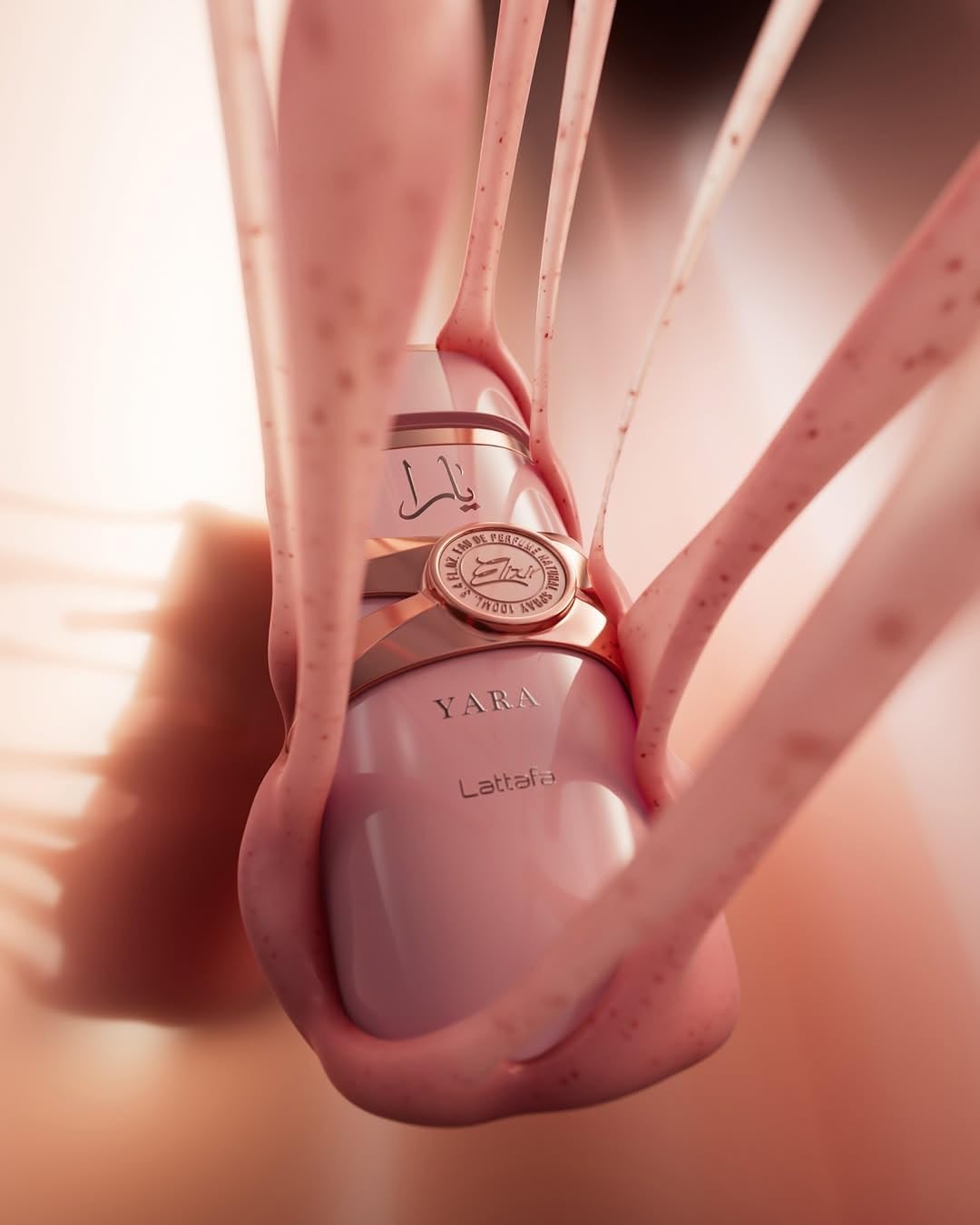 Lattafa Yara Elixir Eau de Parfum Spray - Fruity Sweet Amber Fragrance for Women | 3.4 Ounce (100 ml)