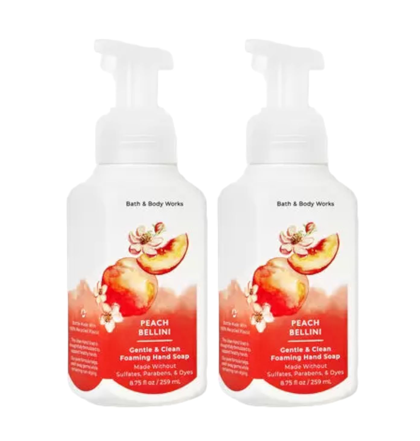Foaming Hand Soap - Gentle & Clean Formula | 8.75 Oz, 2-Pack (Champagne Toast)