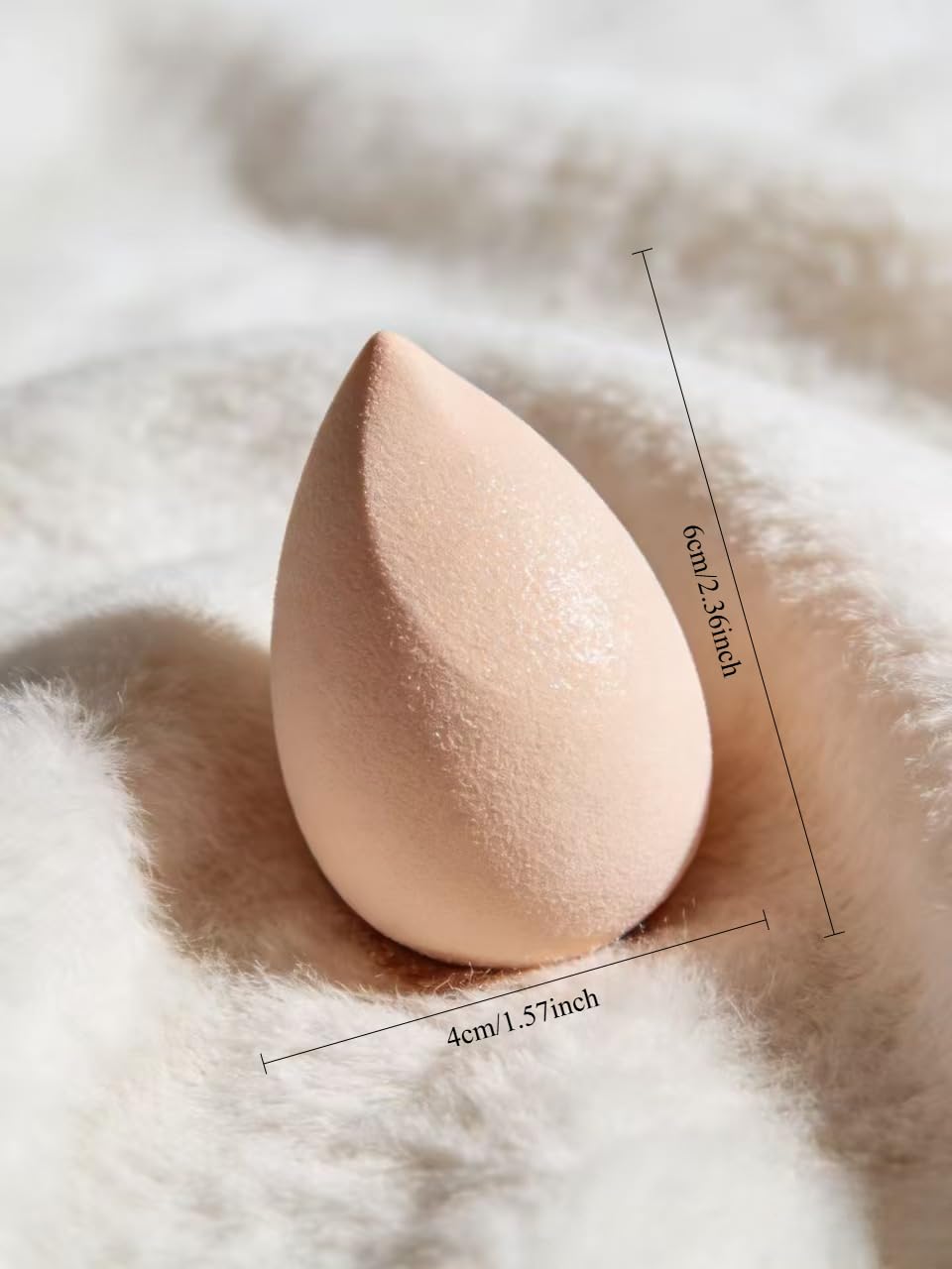 Beauty Sponge for Makeup - Soft Foundation Blending Sponge, Applicator for Cream and Powder Products, Multi-Purpose Makeup Tool - 1 Piece