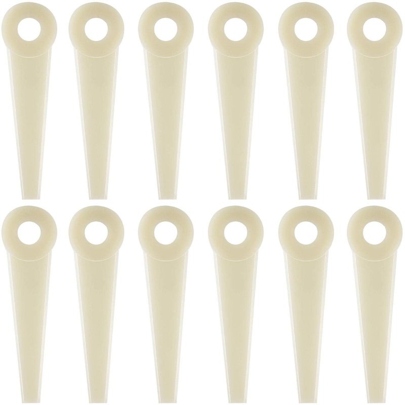 Weewooday 24 Pieces Trimmer Head Blades Replacement Blades Nylon Trimmer Blade Compatible with Stihl Polycut 20-3 Replaces