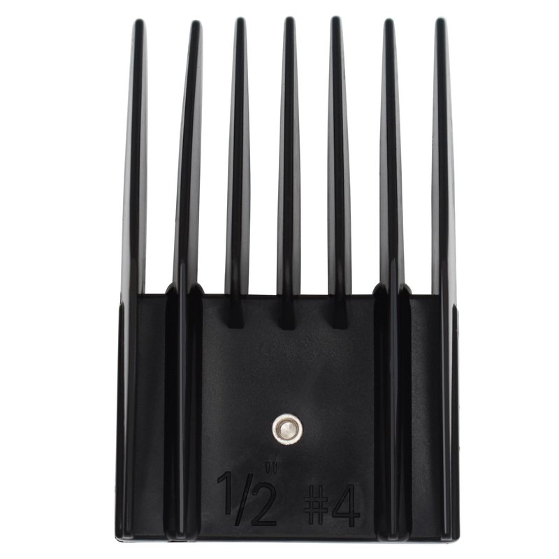 AIRERA Professional A5 Style Animal Hair Clipper Attachment Guard Guide Cutting Combs 76926-900, Compatible with Oster Classic 76 A5 Andis AG BG Wahl KM Pet Groomers (Black, #4-1/2")
