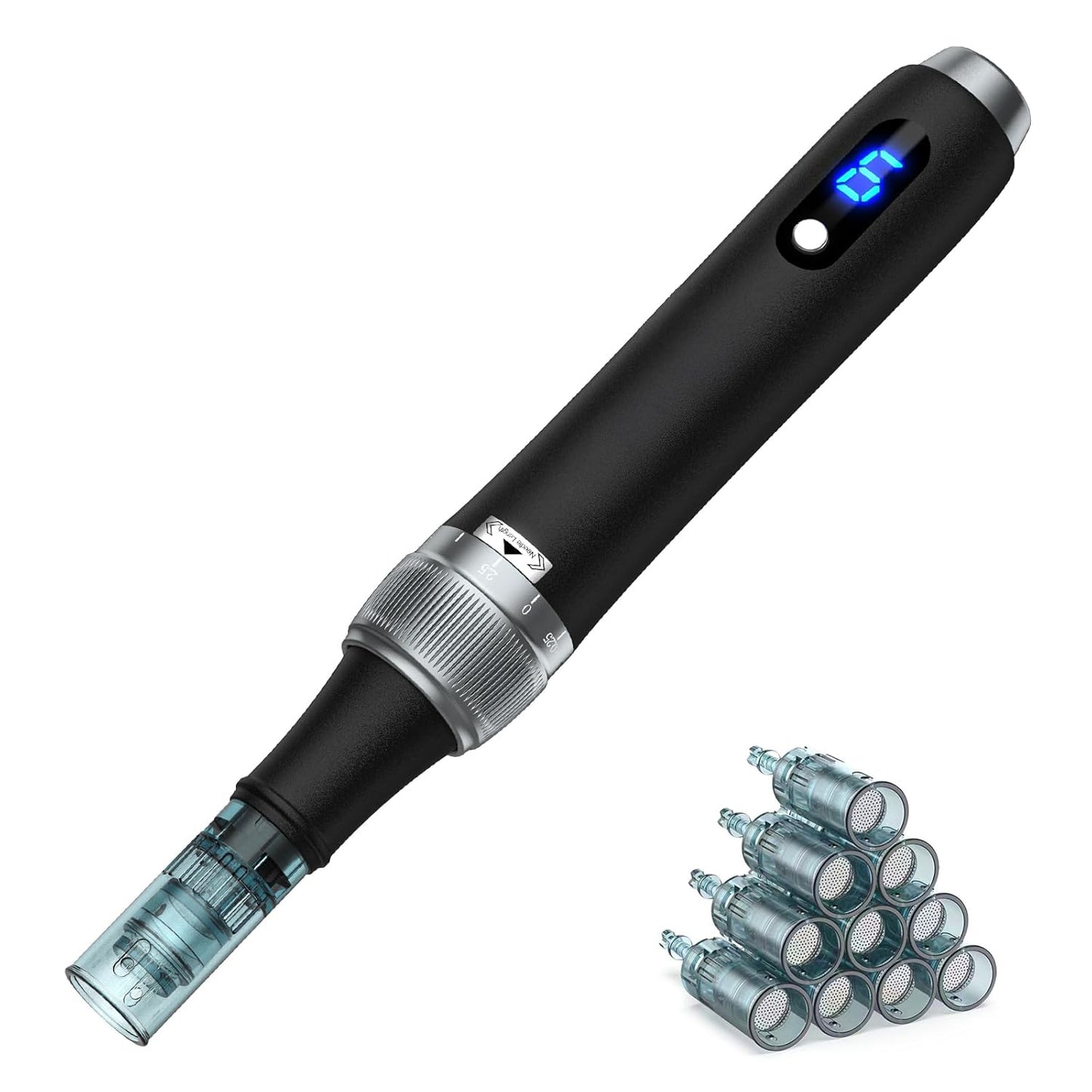 Microneedle Derma Roller Pen - 0.25mm Micro Needle Skin Tool for Home Use | Unisex