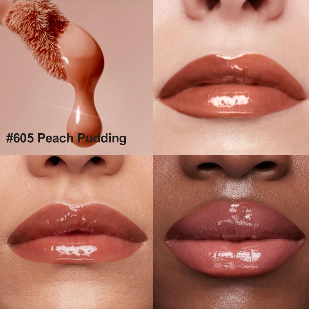 Mirror Shine Lip Gloss - Hydrating Airy Lip Tint for Juicy, Plump Lips | Clear Non-Sticky Finish