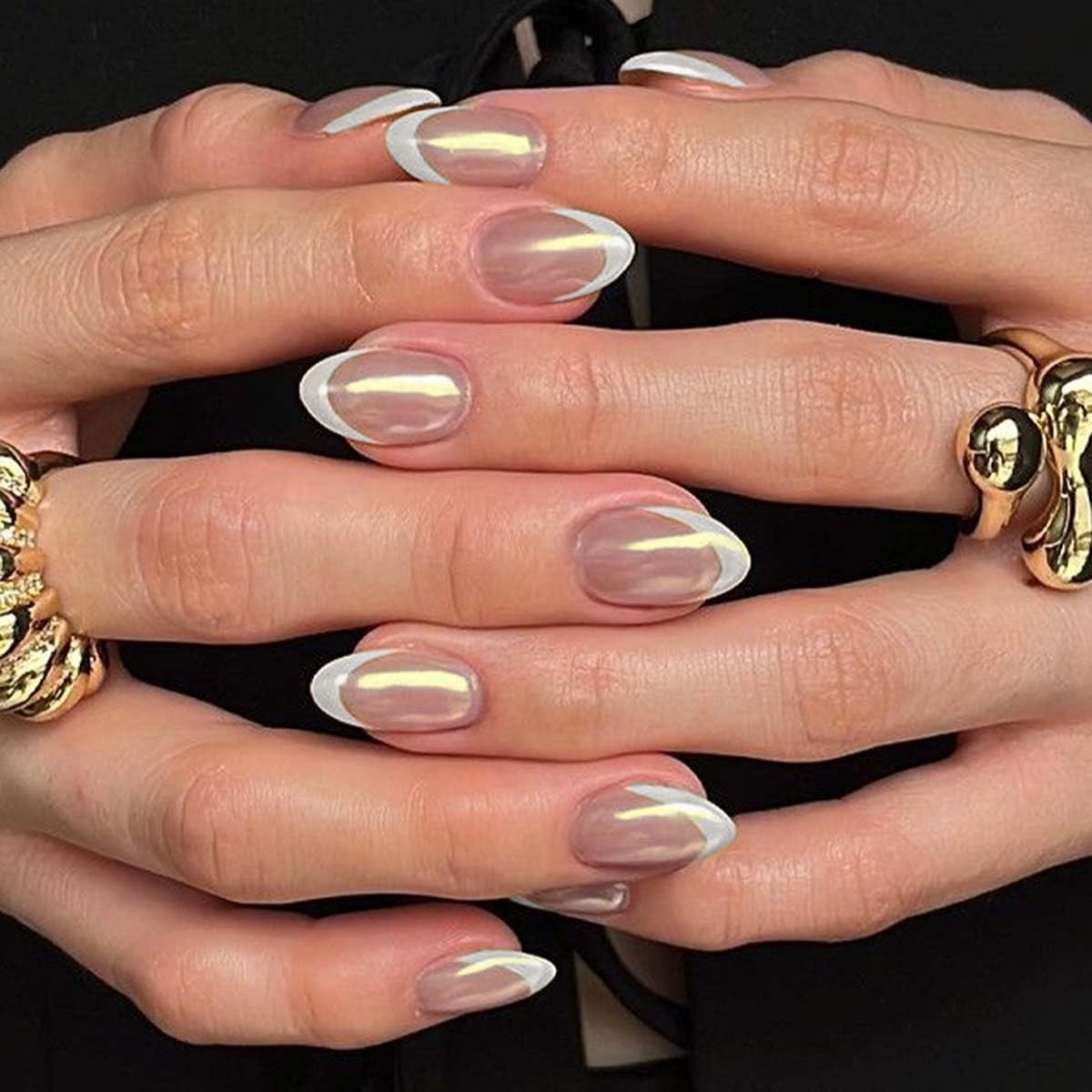 Lemon Press-On Nails - Short Oval Yellow | Fresh Fruit Design, Skin-Friendly & Trimable for Summer Fun