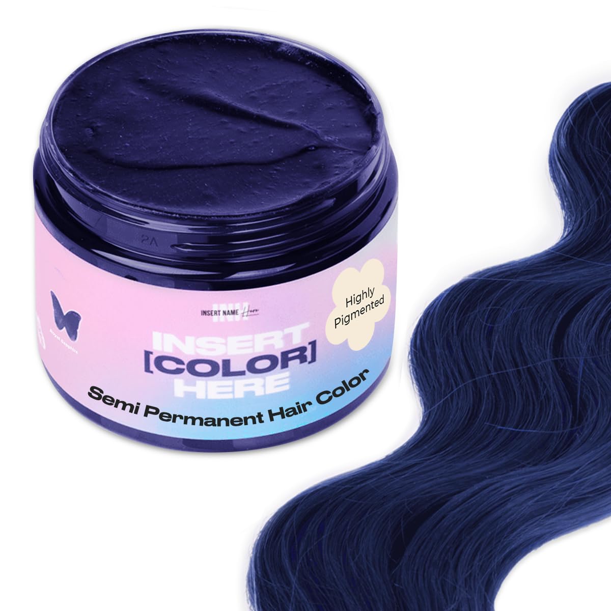 Ruby Red Hair Dye - Semi-Permanent Color Depositing Conditioner | Vegan, Ammonia-Free, 6oz