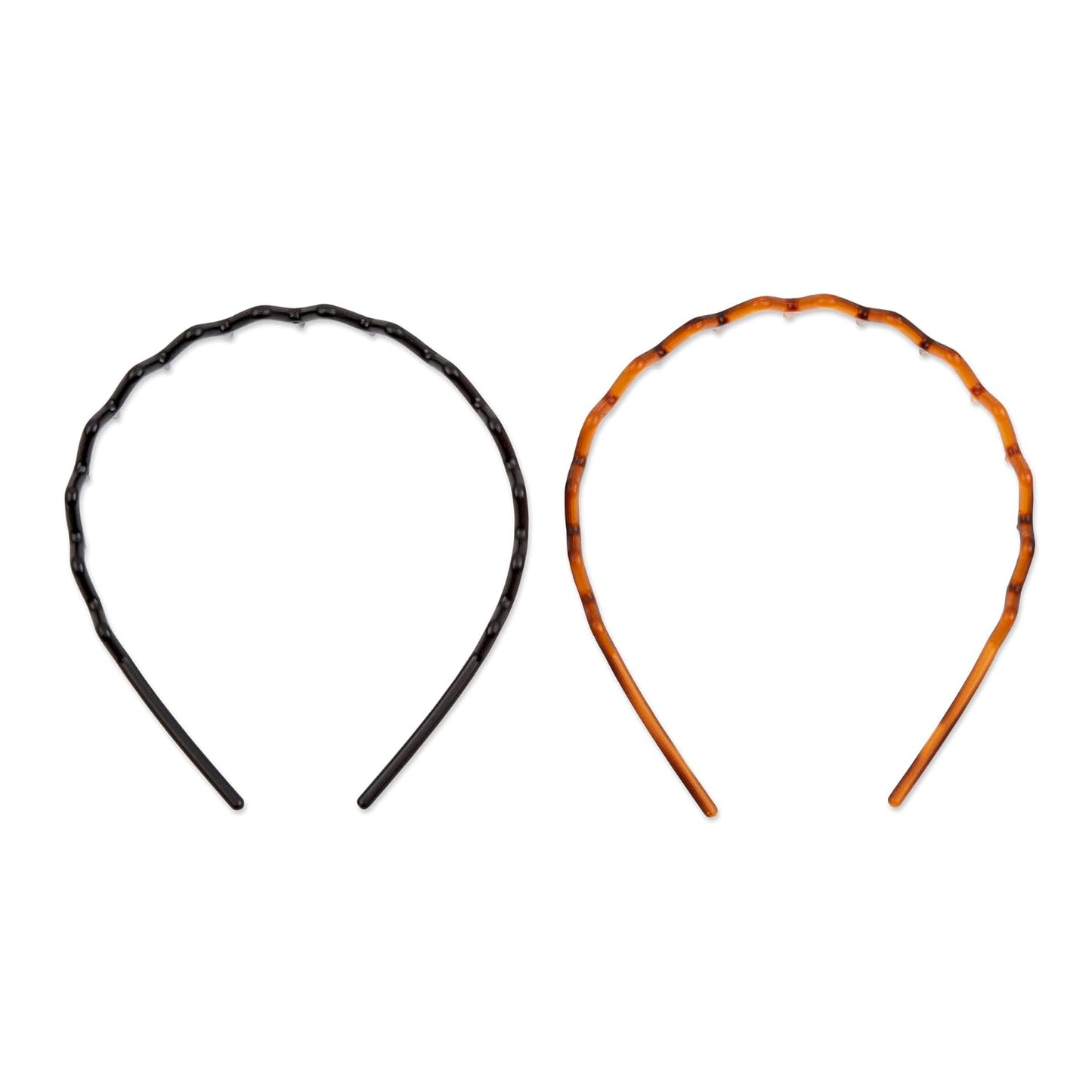 Effortless Beauty Headbands - 1-Inch Wide, 2-Pack | Comfortable & Stylish Hair Accessories