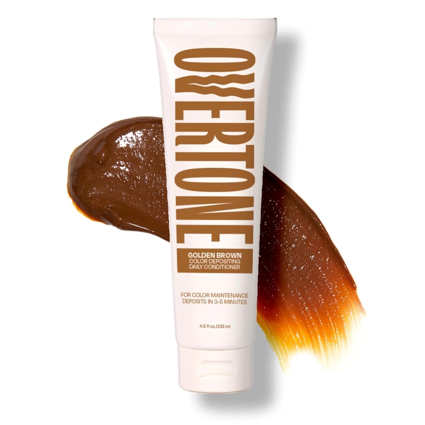 Overtone Daily Color Depositing Conditioner - Pastel Silver | 4.5oz Vegan Formula with Shea Butter & Coconut Oil for Color Refreshment