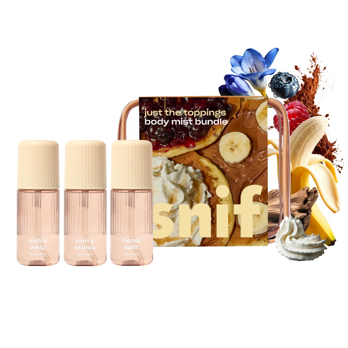 Berry Styles Body Mist - Fruity Gourmand Fragrance for Body & Hair | Blueberry, Raspberry & Vanilla, 2.5oz