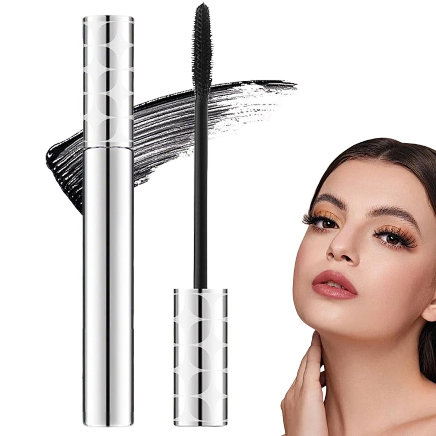 LECDOA Mascara for Older Women | Thickening & Lengthening | Waterproof, Non-Clumping, Black