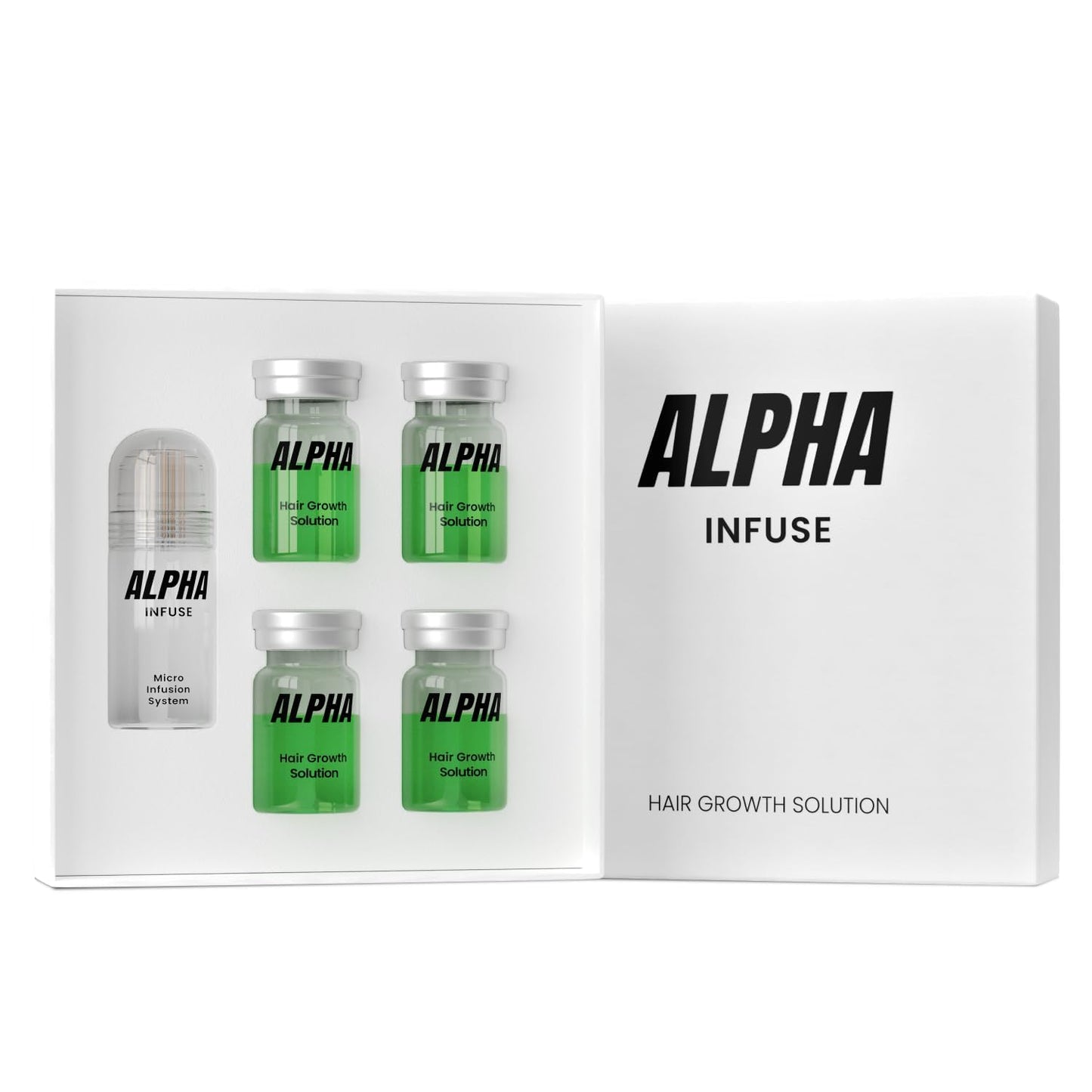 AlphaInfuse™ Scalp Nourishing Serum for Men – Ginseng & Eclipta Botanical Blend for Fuller-Looking, Thicker-Looking Hair and Healthy Scalp – 16ml – 1 Month Supply