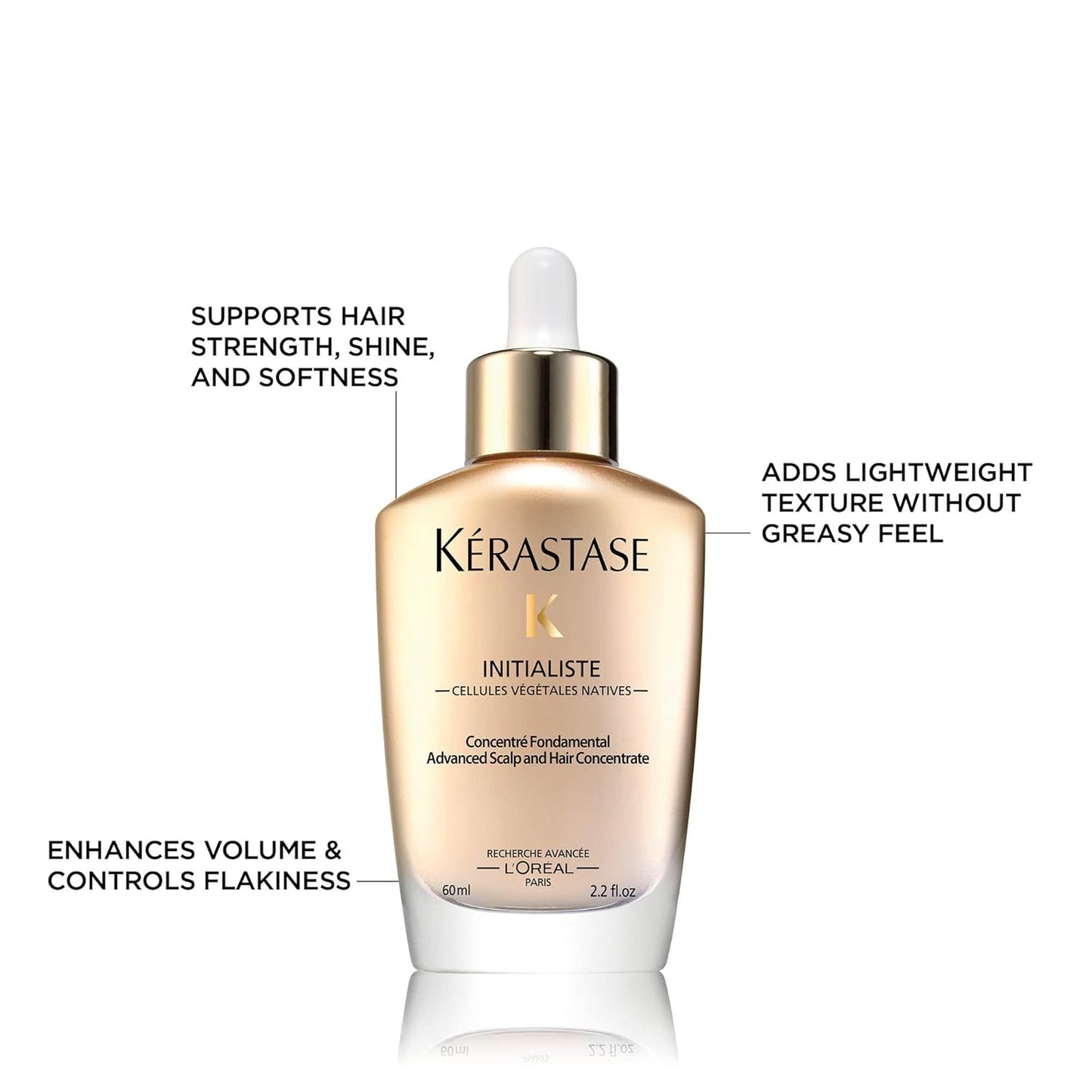 Kérastase Initialiste Scalp & Hair Concentrate - Strengthens, Adds Shine & Softness | 3.4 oz