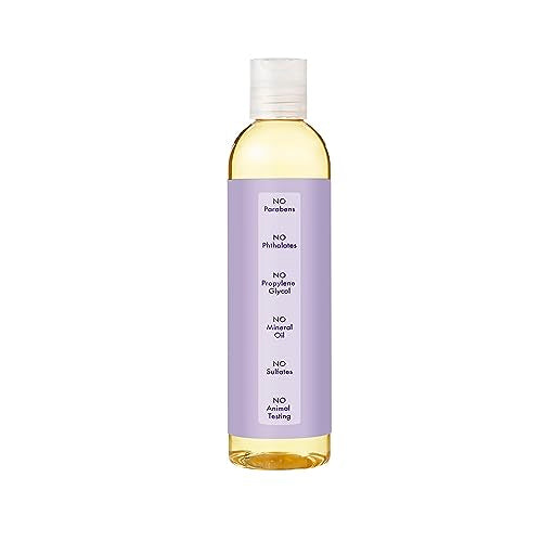 SheaMoisture Lavender & Wild Orchid Body Oil - Calming Moisturizer for Sensitive Skin, 8 oz