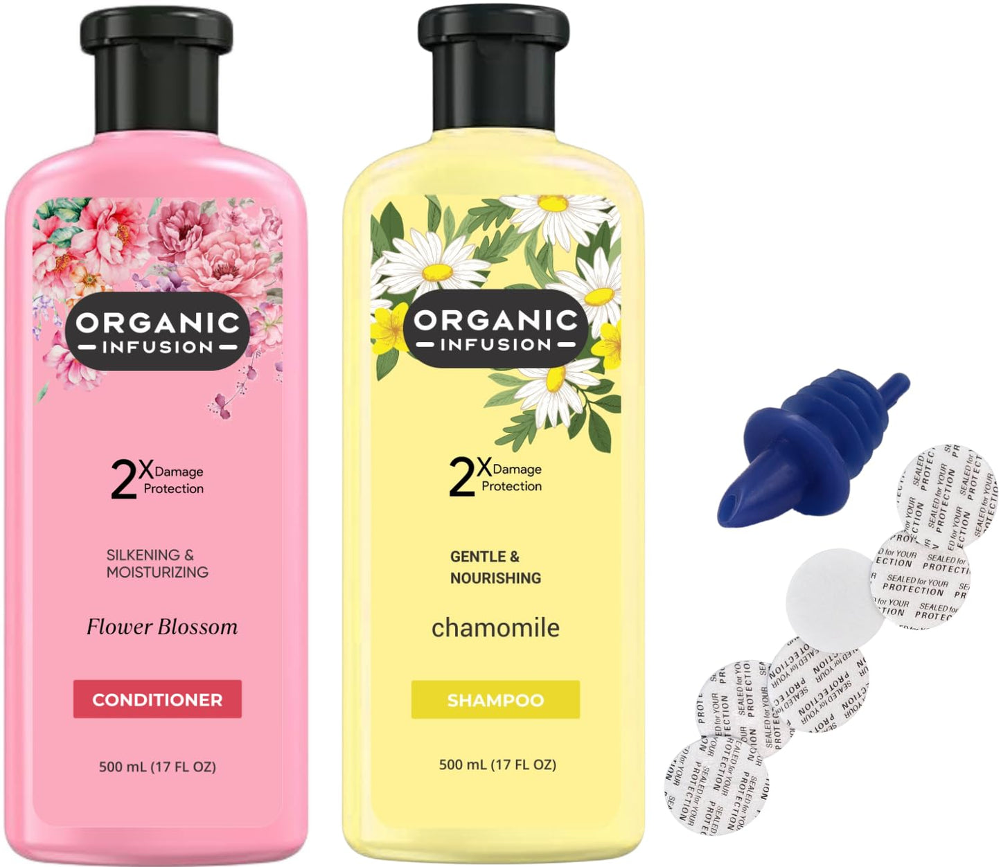 ShampBooze Secret Fake Shampoo Bottles | Flasks for Liquor Disguise | Plastic Flask for Liquor | Booze Smuggling Containers for Cruises | Alcohol Hidden Container | Hidden Flask | Two 17oz bottles