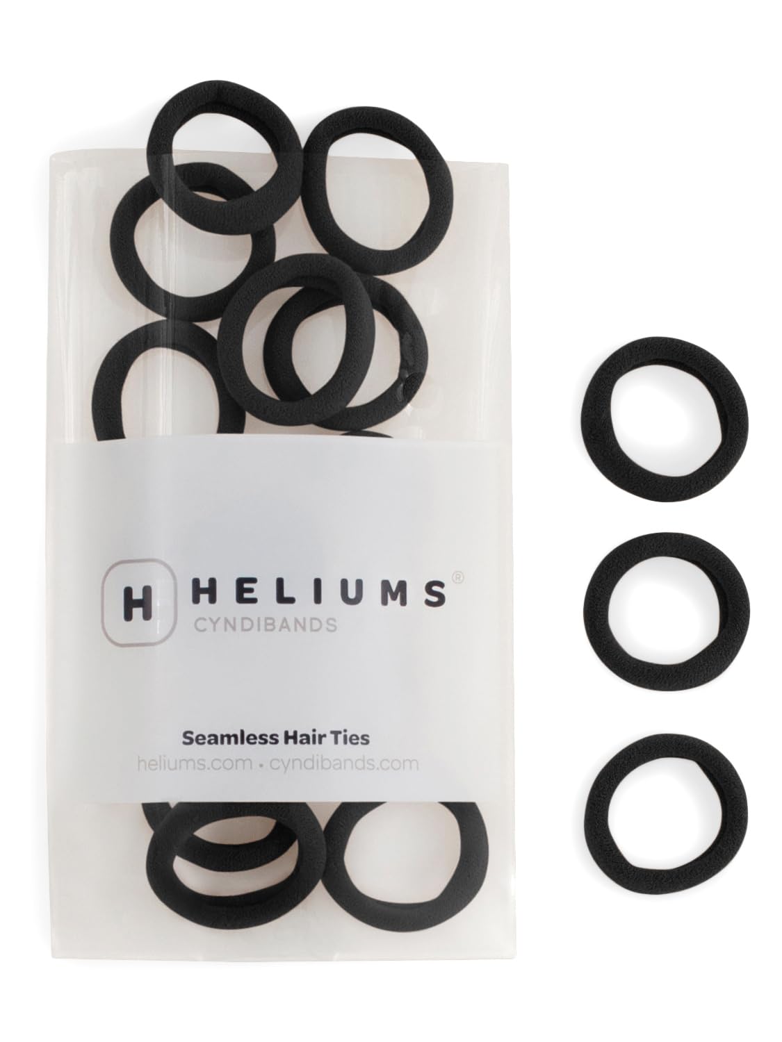 Soft Hair Ties for Kids & Pets - Sandy Blonde Mini Nylon - 1 Inch No-Damage Ponytail Holders | 30 Count