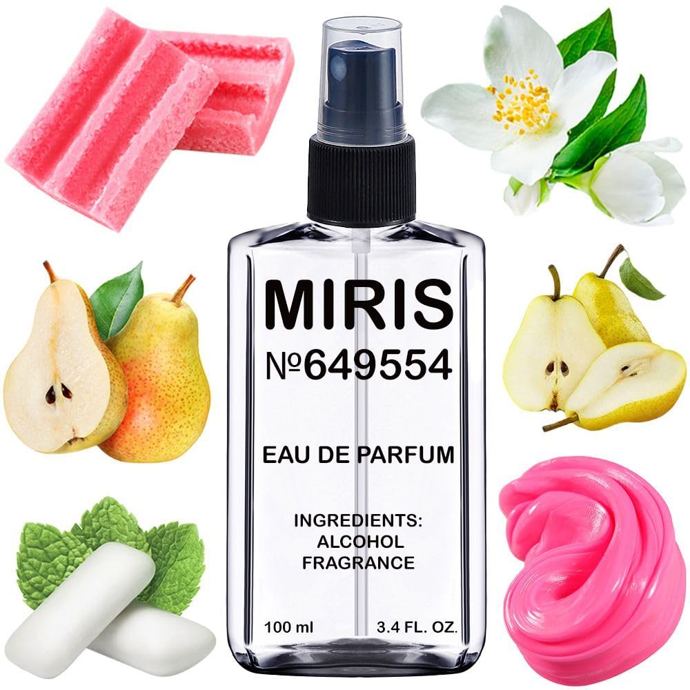 MIRIS No. 649554, Inspired by Vanilla & Dreamy Pink, Long-Lasting Eau de Parfum for Women, Spray 3.4 Fl Oz / 100 ml