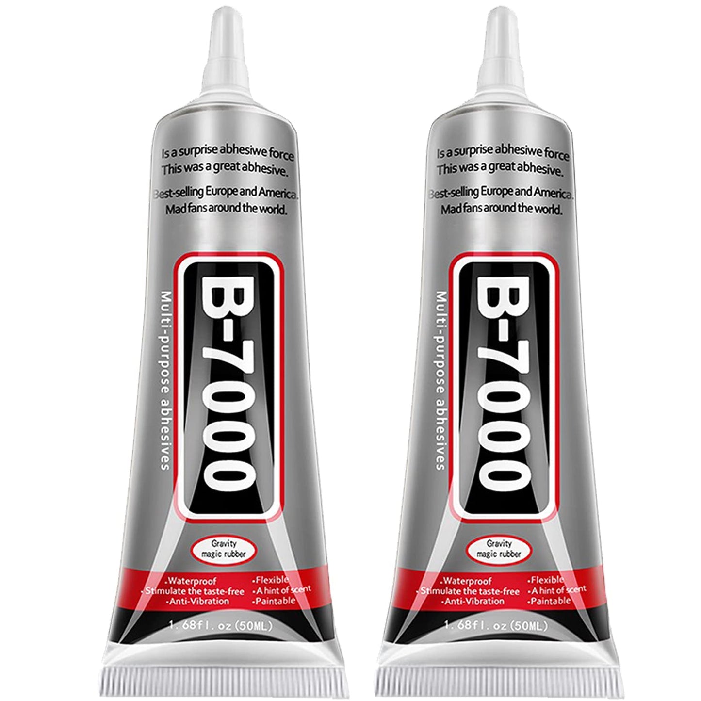 B7000 Jewelry Glue - Clear Multipurpose Adhesive for Rhinestones, Fabric, & Crafts | 50ML (1.69 fl oz)