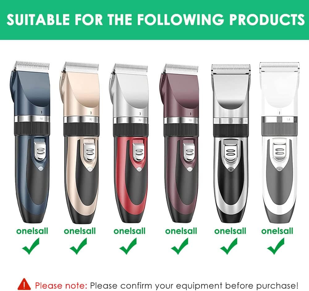 Replacement Blade for Dog Clippers - Compatible with Oneisall Low Noise Cordless Electric Clippers | Quiet Hair Cutting Head