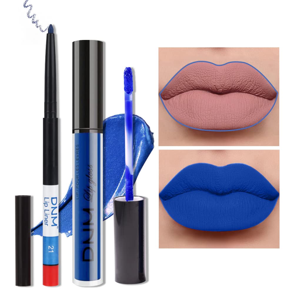 Medium Brown Beige Lip Liner & Matte Lipstick Set - Vegan, Long-Lasting, Waterproof | 2 Pcs